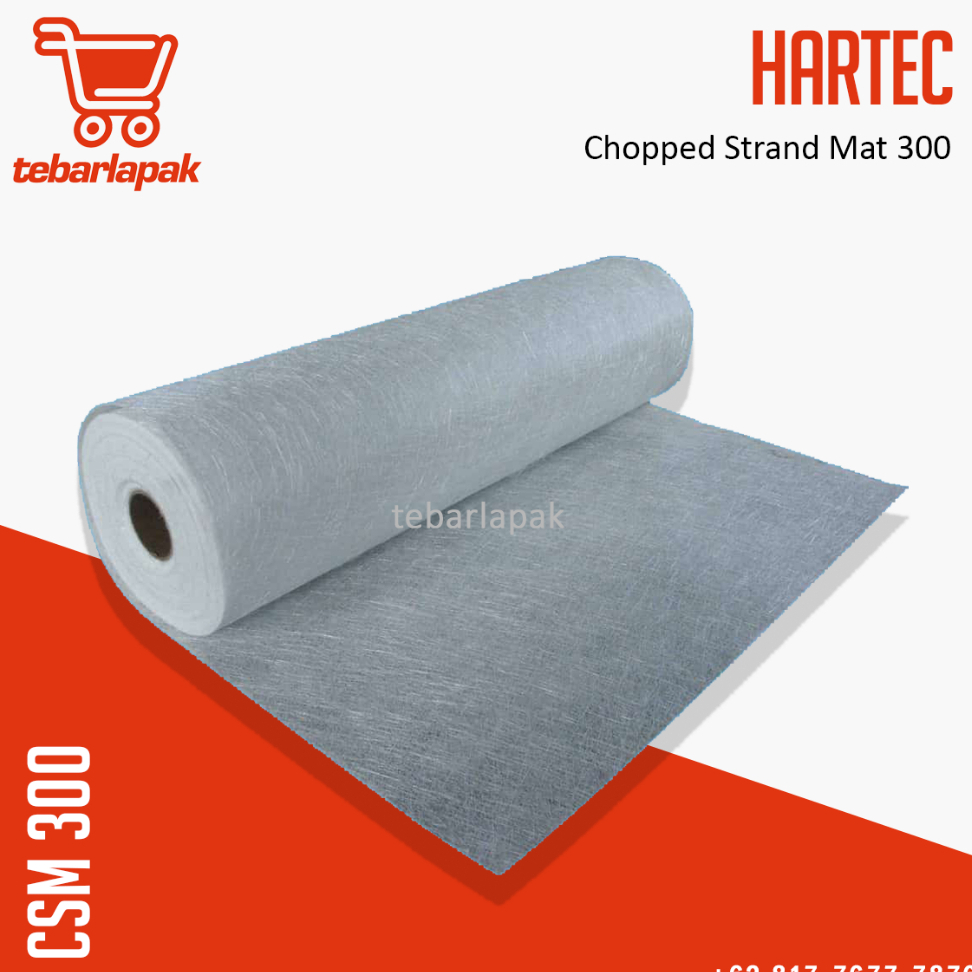 Chopped Strand Mat Serat Fiber CSM 300