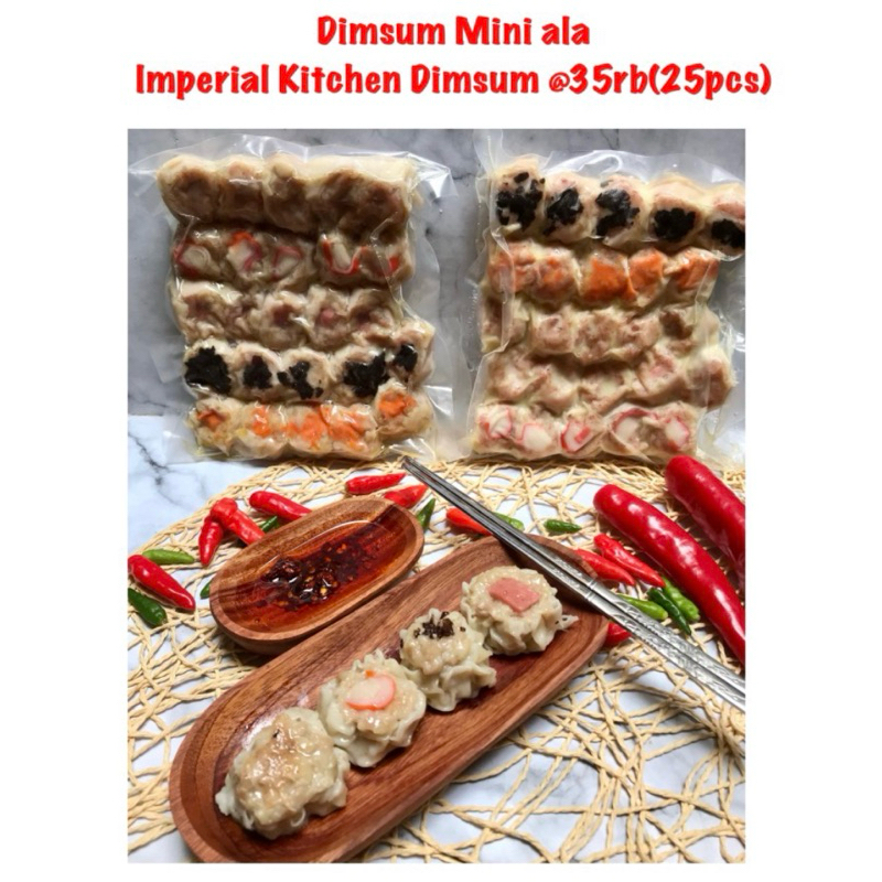 

Dimsum Mini Imperial Kitchen Dimsum isi 25 pcs