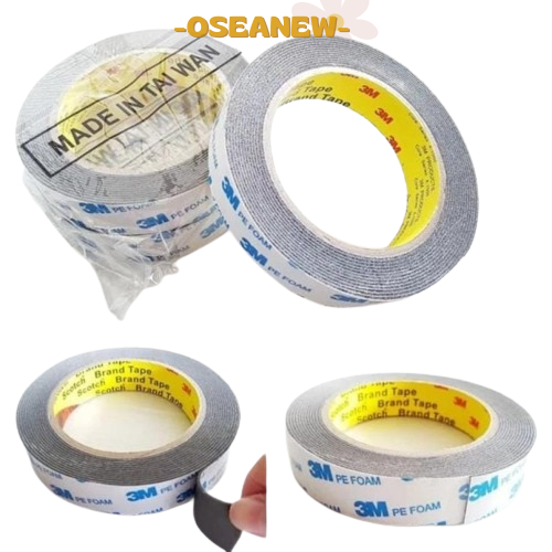 

-Best Seller- DOUBEL TAPE TIP 3M / dobel tipp 3m DOUBLE TAPE BUSA 3M PE FOAM TAPE 2CM X 4METER Perekat Mobil Motor