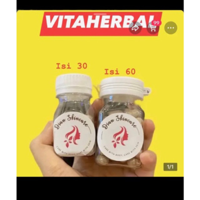 VITAHERBAL KEMASAN LAMA