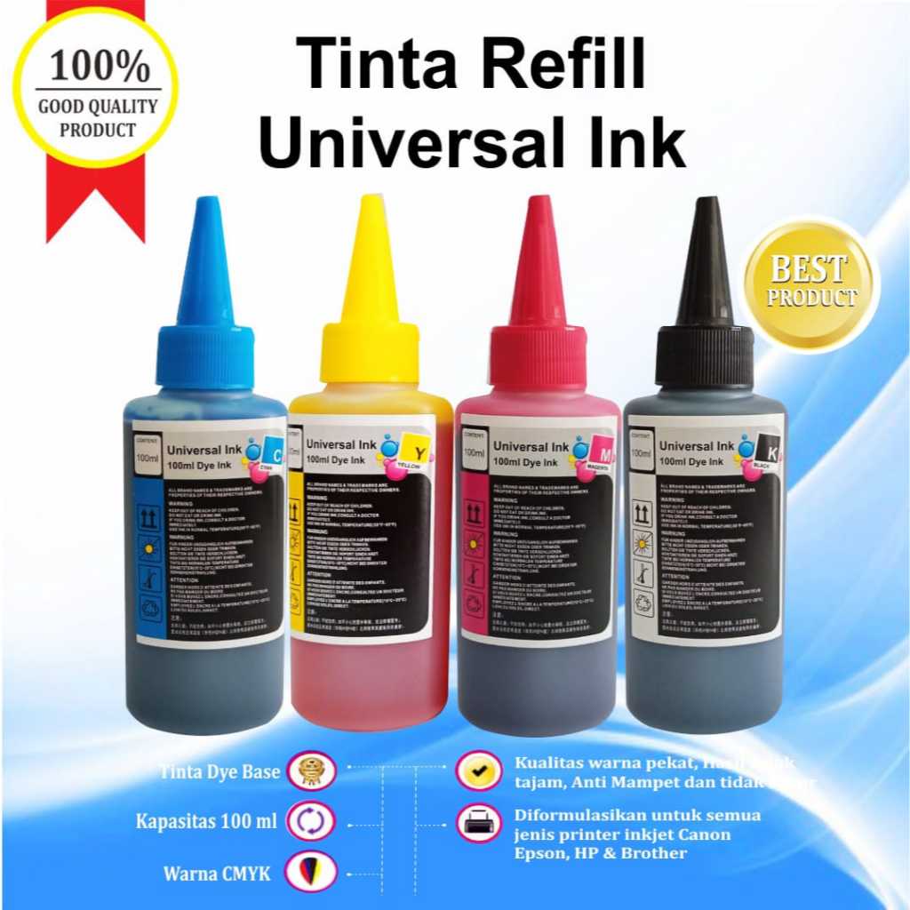 Tinta Refill Cartridge HP 682 Black Color Printer 2135 2335 2336 2337