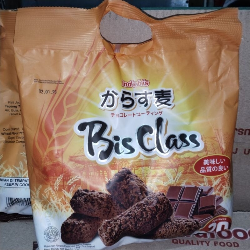 

2 Pack Snack Gandum Oat Coklat Indo Bis Class