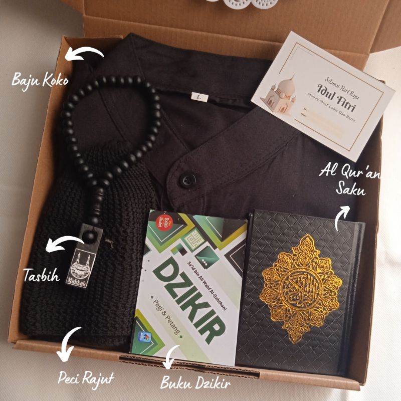 

Hampers Jum'atan / souvenir hampers lebaran Baju Koko / Kado Ulang Tahun Suami / Anniversary / Kado Cowok Islami / Hampers Ramadhan Lebaran Kado Pernikahan Kado Wisuda Cowok Parcel Lebaran Hampers Premium Hampers Kado Pernikahan