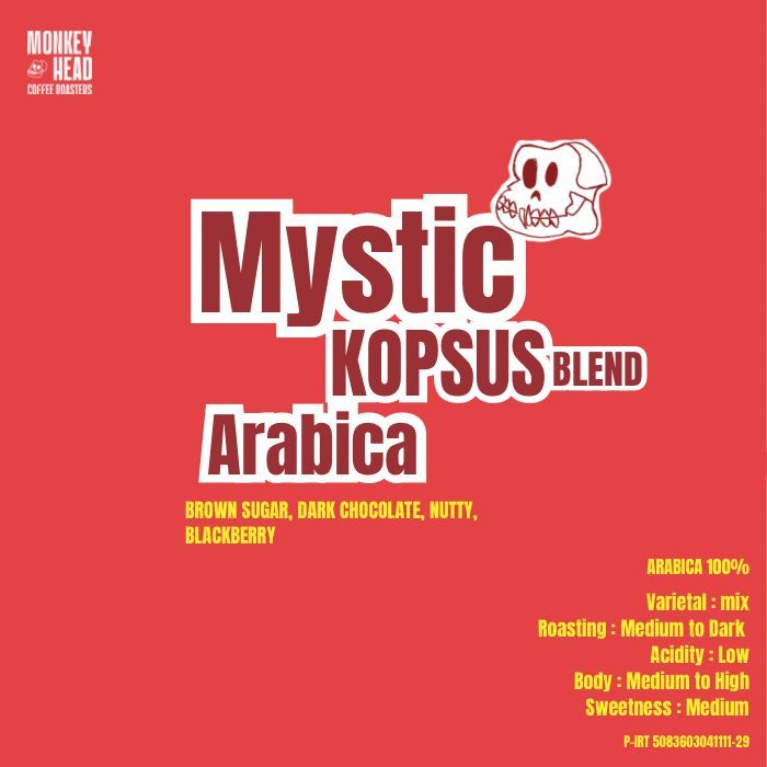 

Mystic Kopsus Blend Arabica - Coffee Bean/Biji Kopi/Kopi Susu