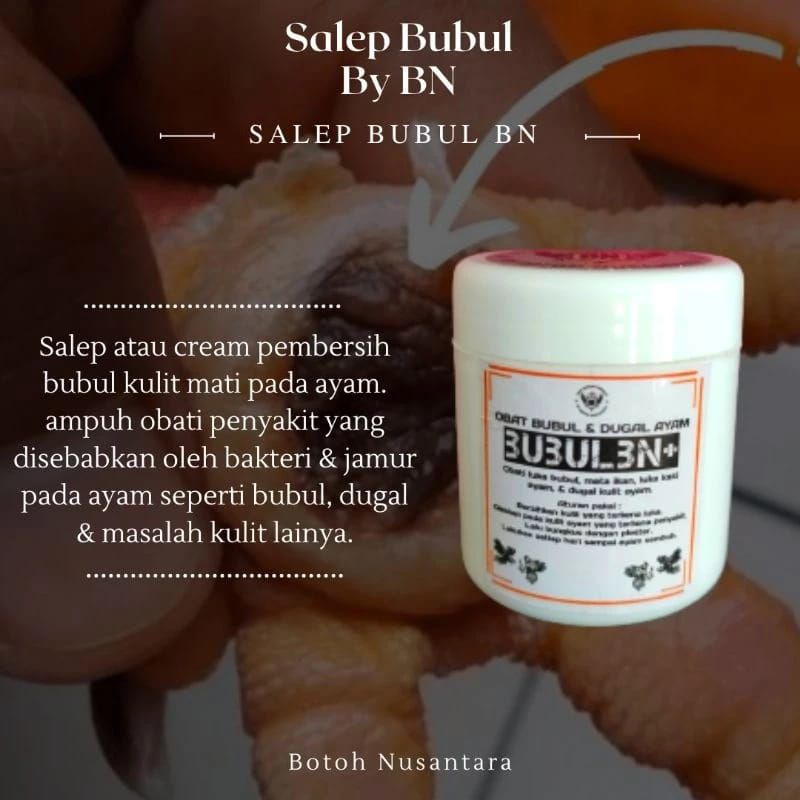 SALEP BUBUL KAKI AYAM AMPUH BASMI BUBUL SALEP BUBUL BN OBAT BUBUL AYAM