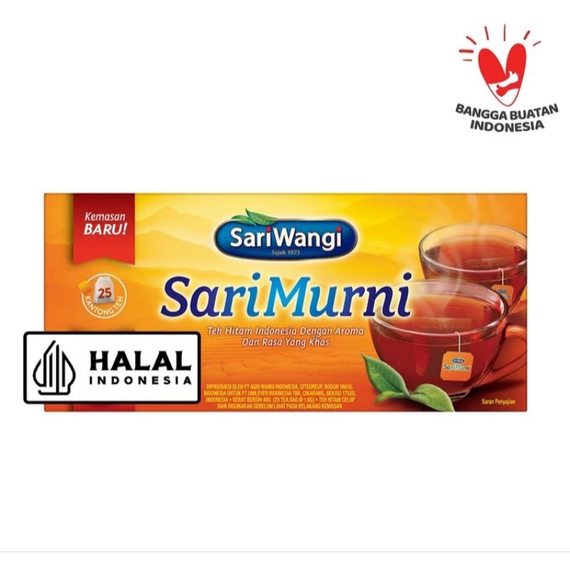 

Teh Sariwangi Teh Asli Teh Melati Teh Sarimurni