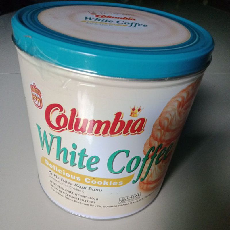 

columbia white coffe cookies