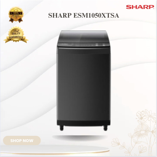 SHARP MESIN CUCI 1 TABUNG ESM1050XTSA 10.5KG/ESM-1050XTSA/ESM 1050XTSA/SHARP MESIN CUCI TERMURAH