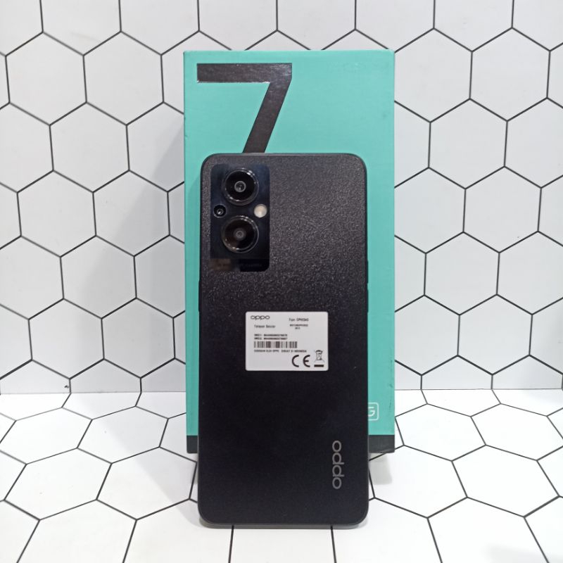 Oppo Reno 7Z 5G 8/128GB Hp Second Bekas Fullset