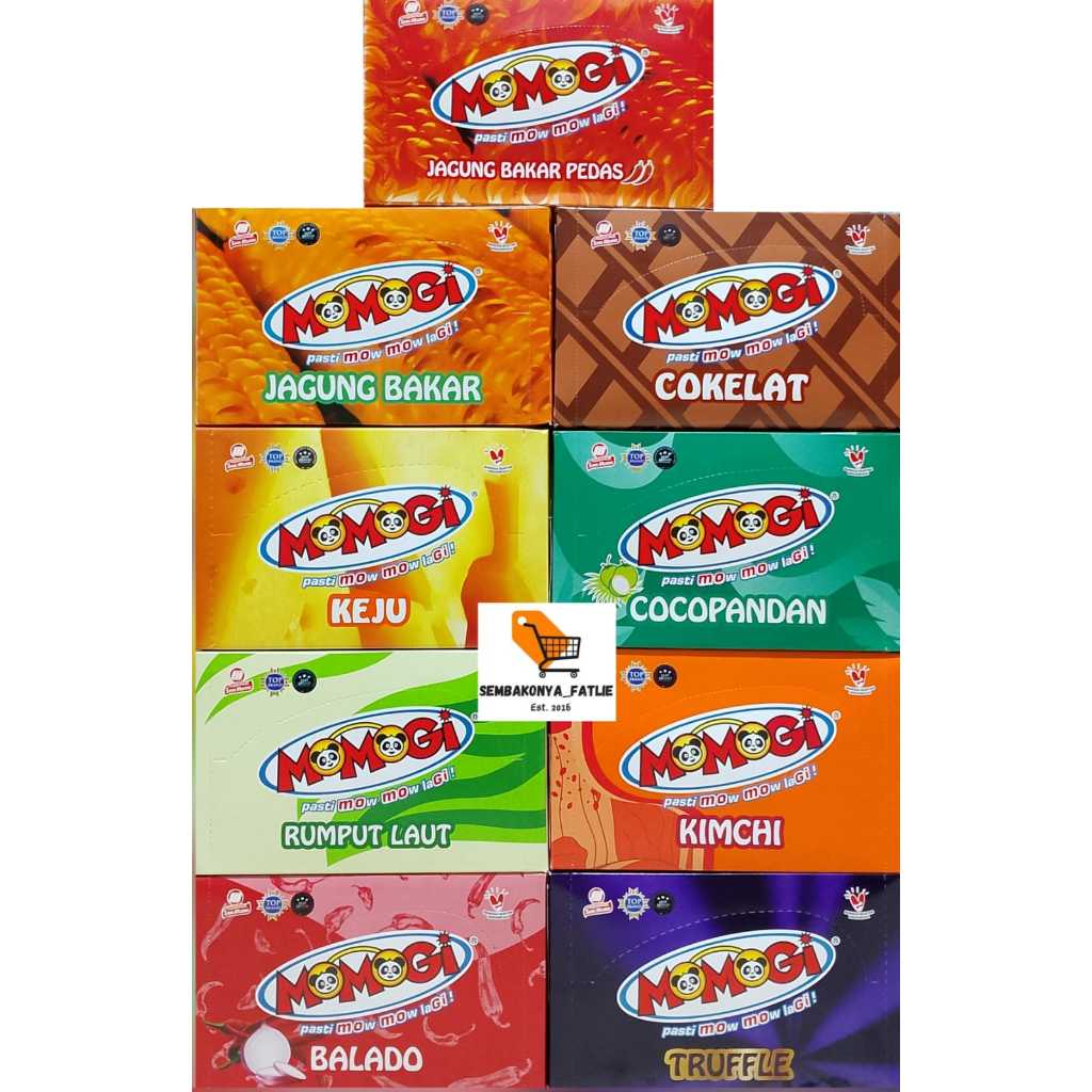 

MOMOGI 1 BOX ISI 10 PCS / 12 GRAM