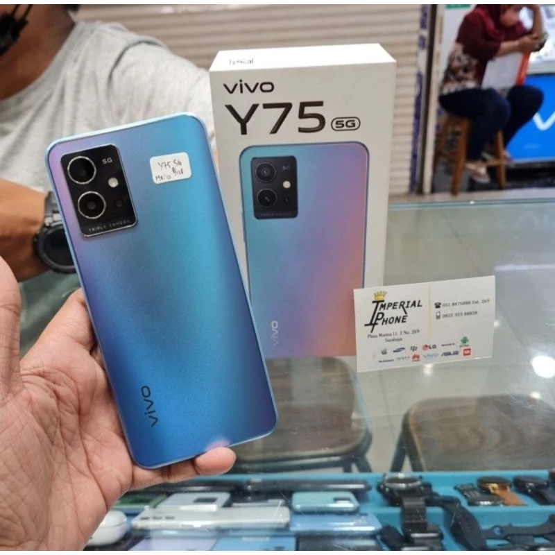 vivo y75 5g 8/128 resmi second