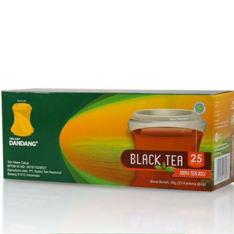 

DANDANG TEH CELUP BLACK TEA 25 x 1.9g