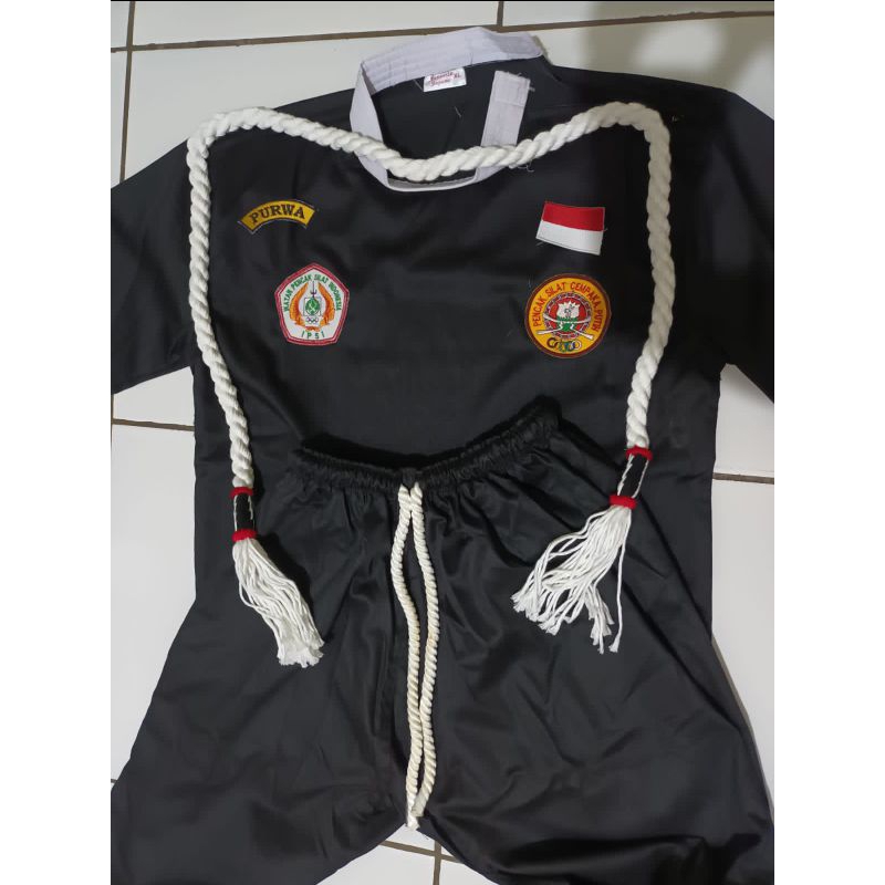 SAKRAL WARGA PSCP SERAGAM PSCP CEMPAKA PUTIH BAHAN NAGATA DRILL ADEM HALUS TEBAL