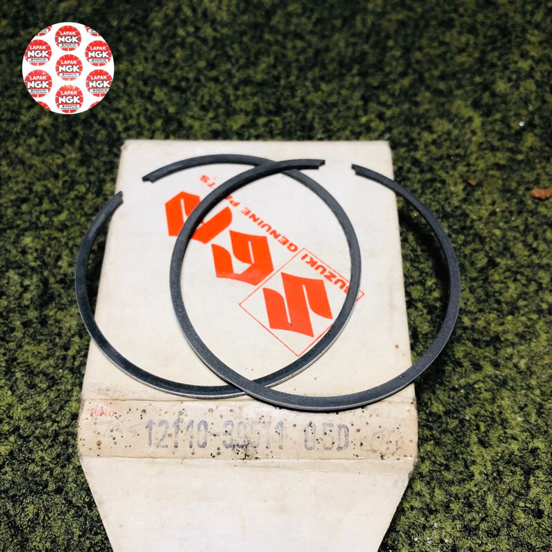 Ring seher piston suzuki trs katana trz 125 os 0.50 50 japan original