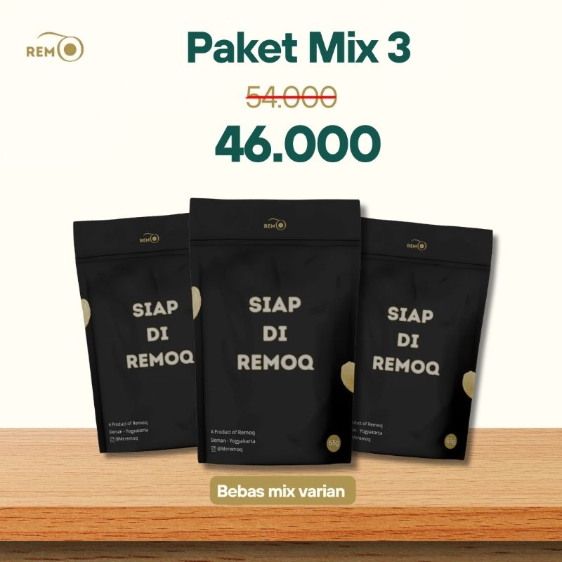

PAKET HEMAT - MIX 3 - BEBAS PILIH VARIAN