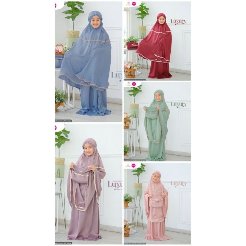 Mukena Luxury Anak 1-11 tahun by Babyjab