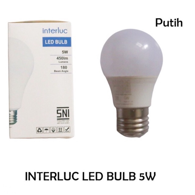 Lampu Interluc Led Bulb Garansi