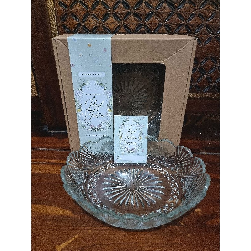 Hampers Lebaran Idul Fitri Piring Lebaran Hampers Piring buah  Lebaran / Hampers Lebaran Premium / H