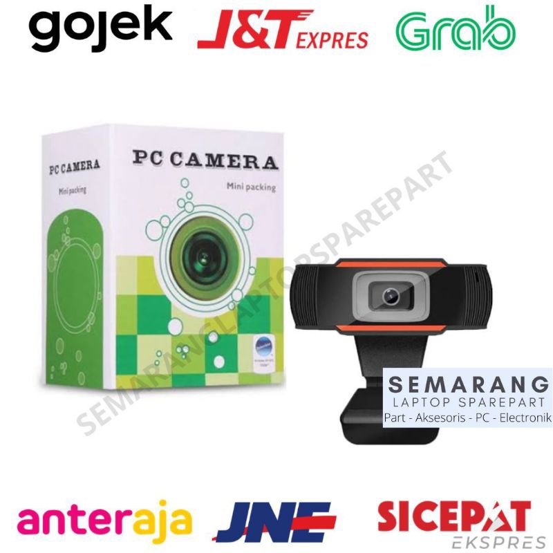 WEBCAM USB Kamera 720p Komputer Laptop Camera Built in Microphone Murah External Eksternal