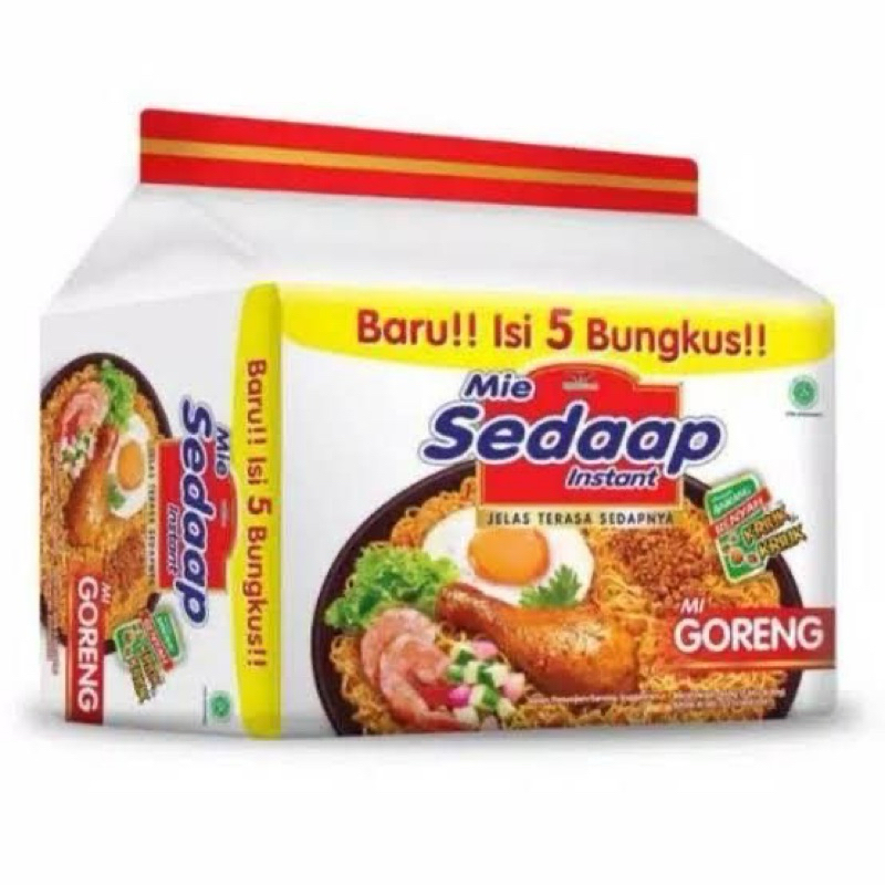 

[PAKET ISI 5PCS] SEDAP MIE GORENG 90gr
