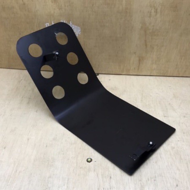 Skidplate cover pelindung mesin motor CB GL tiger megapro japstyle scorpio thunder hitam universal