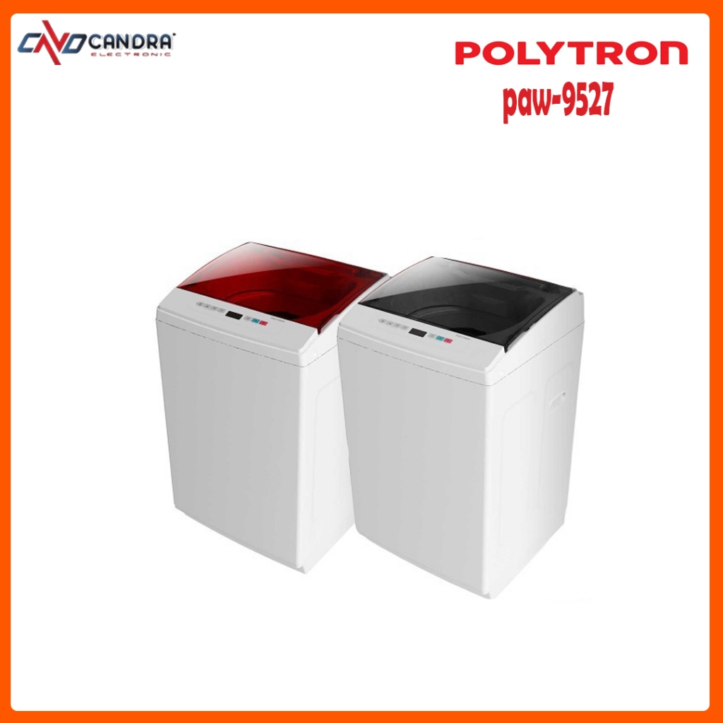 Mesin Cuci 1 Tabung POLYTRON 9KG PAW 9527