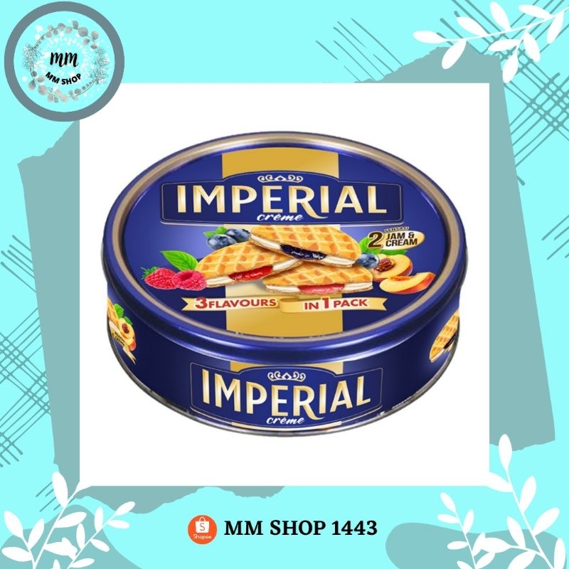 

⚜MMSHOP⚜ IMPERIAL Creme Biskuit Blueberry & Creme 216 g