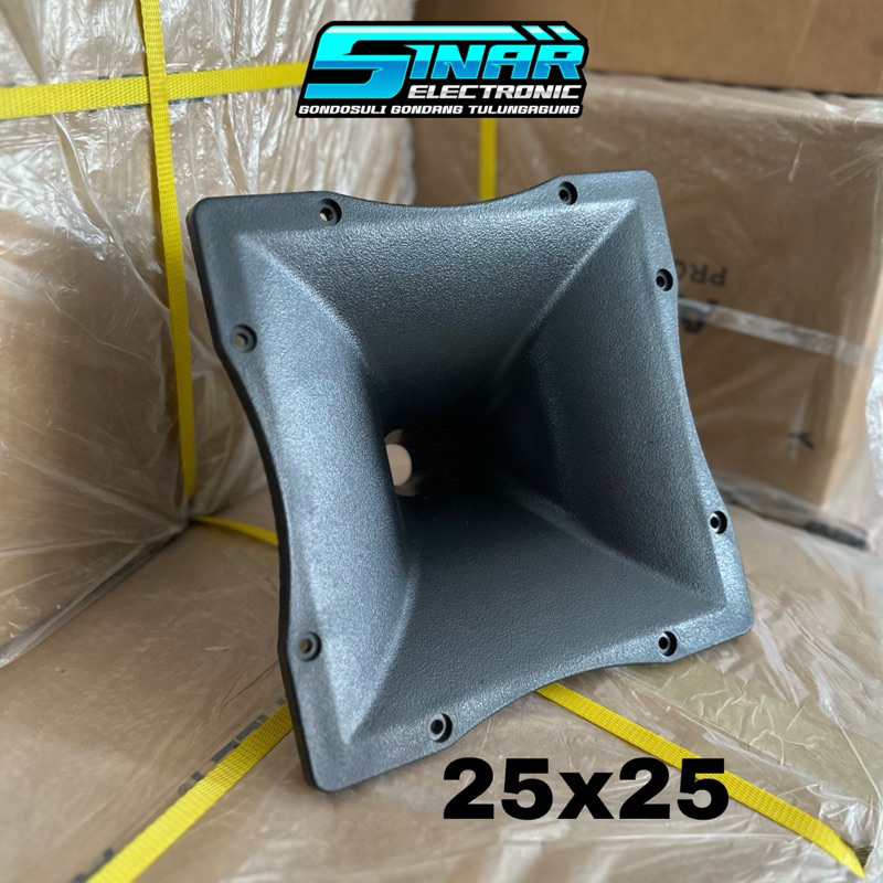 Horn / Corong Tweeter Model RCF Ukuran 25X25 Polycarbonate Tebal