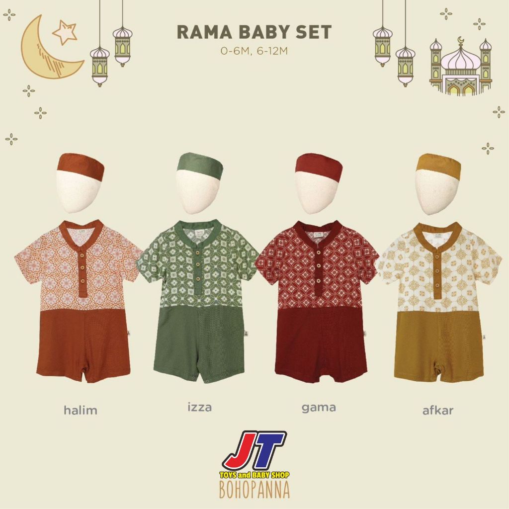 Bohopanna Baby Set | Raya Collection 2024