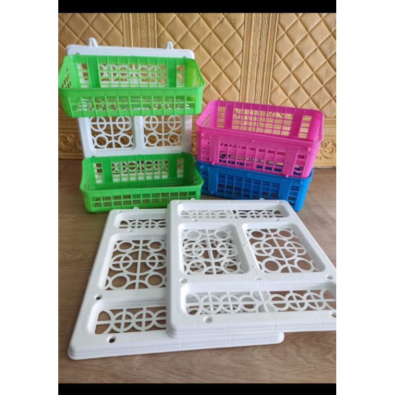 Rak Shampoo Joy / Rak Kamar Mandi / Rak Dinding Plastik / Rak Serbaguna Tempel