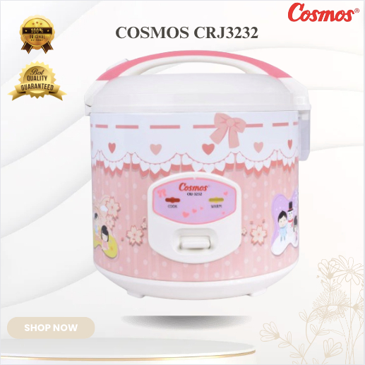 Cosmos Rice Cooker 2 L /CRJ3232/CRJ 3232/ Rice Cooker Murah/Rice Cooker Cosmos/Rice Cooker CRJ3232