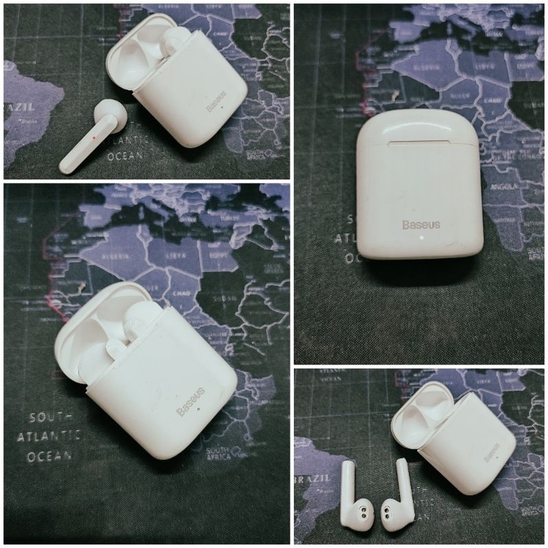 BASEUS Encok W09 tws earphone airbud headphone wireless- prelove preloved