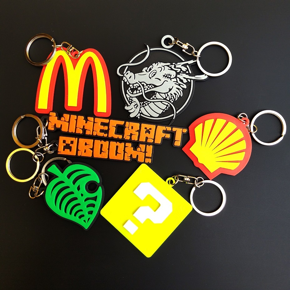Custom 3D Print Gantungan Kunci