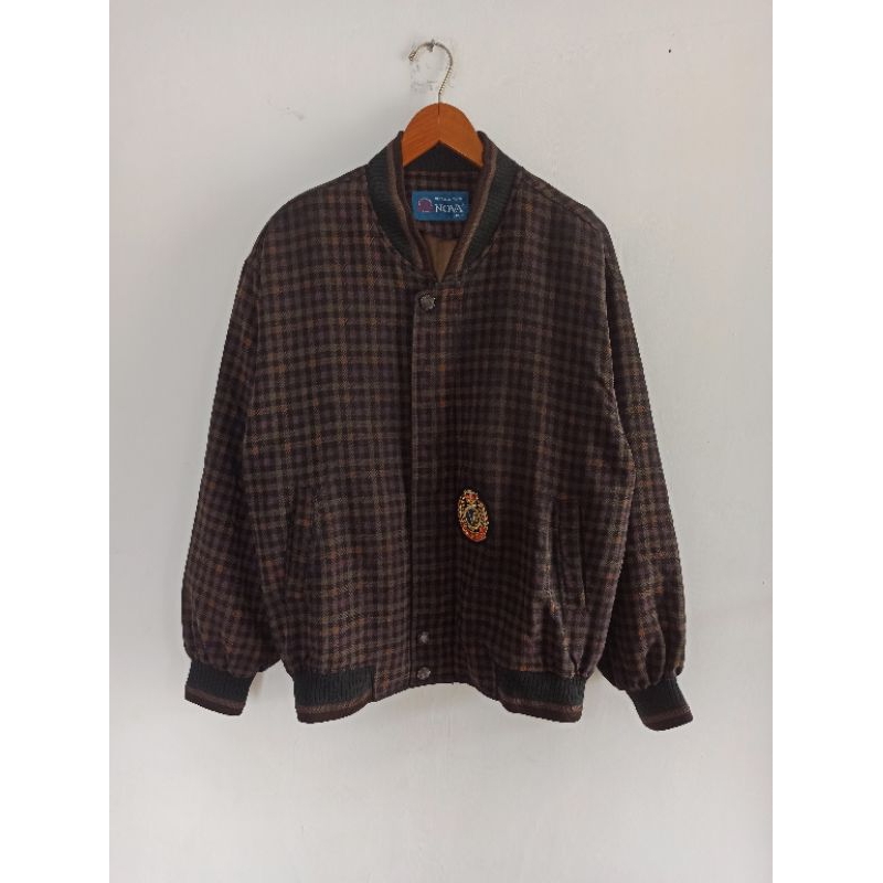 jaket casual vintage tartan Nova