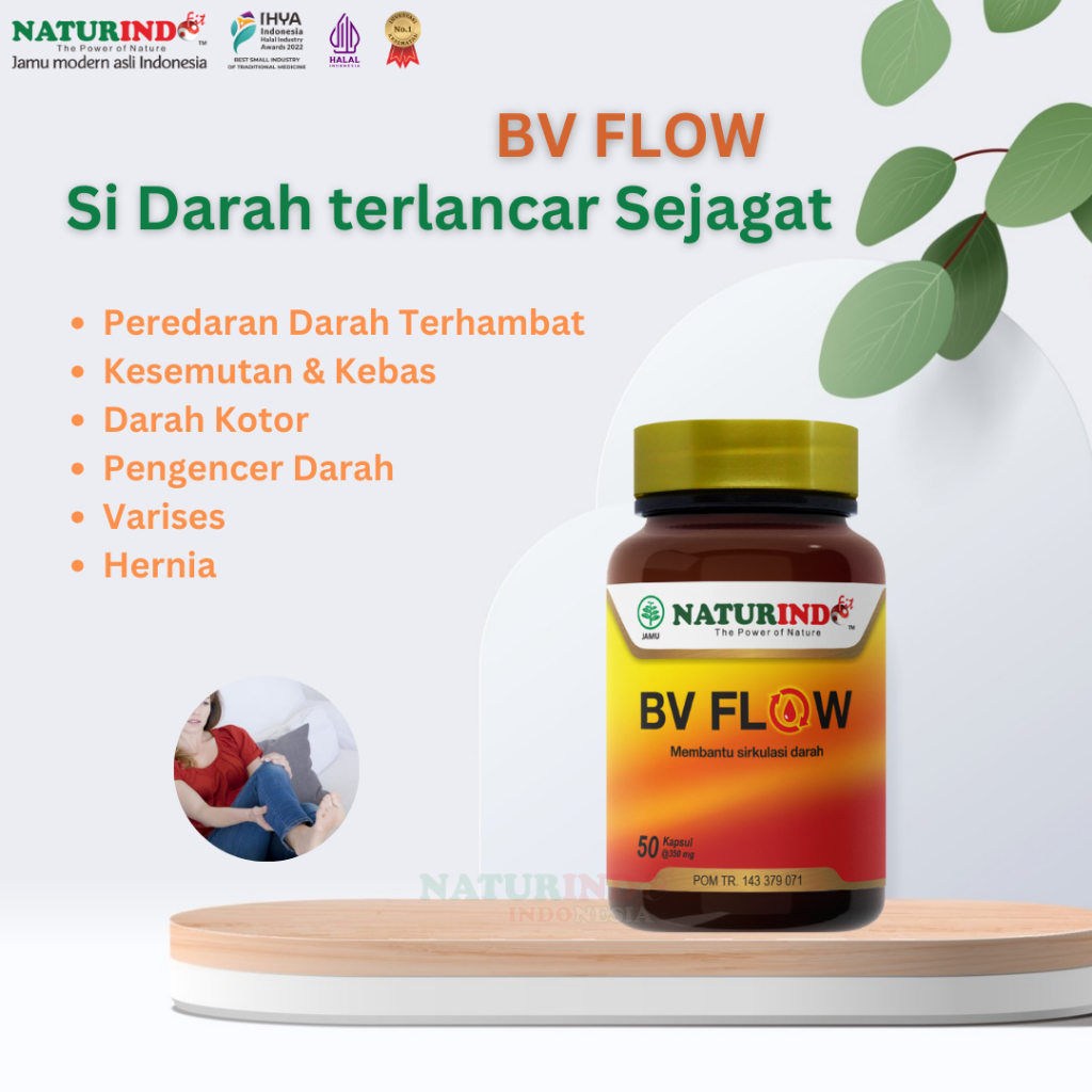 BV Flow (Herbal untuk Penyumbatan Pembuluh Darah)