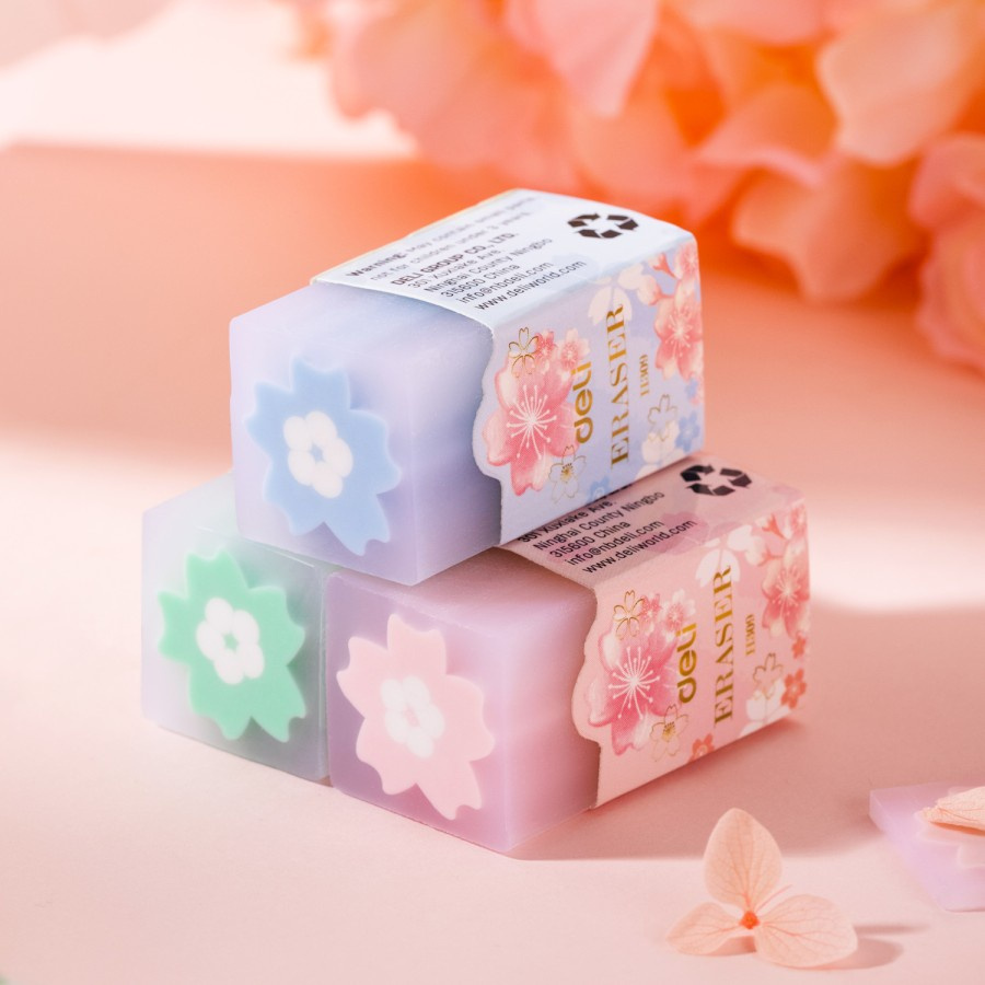 

Eraser Deli Penghapus Lucu Motif Bunga Sakura Tidak Meninggalkan Sampah Hapusan Hasil Sangat Bersih EH309