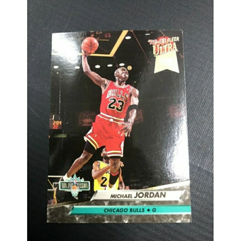 kartu basket michael jordan 92-93 fleer ultra kartu basket michael jordan