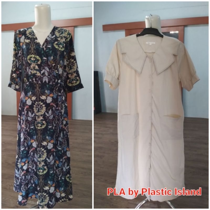 Dress Plastic Island (Preloved)