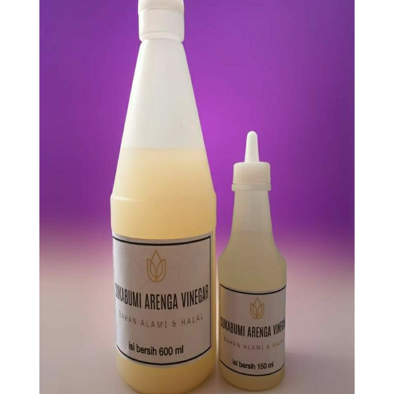 

Sukabumi Arenga Vinegar (Paket Cuka Aren kemasan isi 600mL + 150mL)