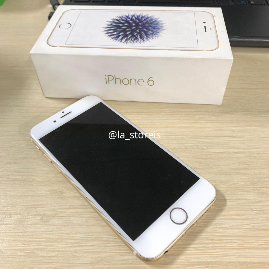 PRELOVED SECOND IPHONE 6 GOLD 32GB NO NEGO