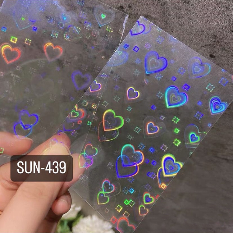 

Sticker Hologram Love Sticker Nailart