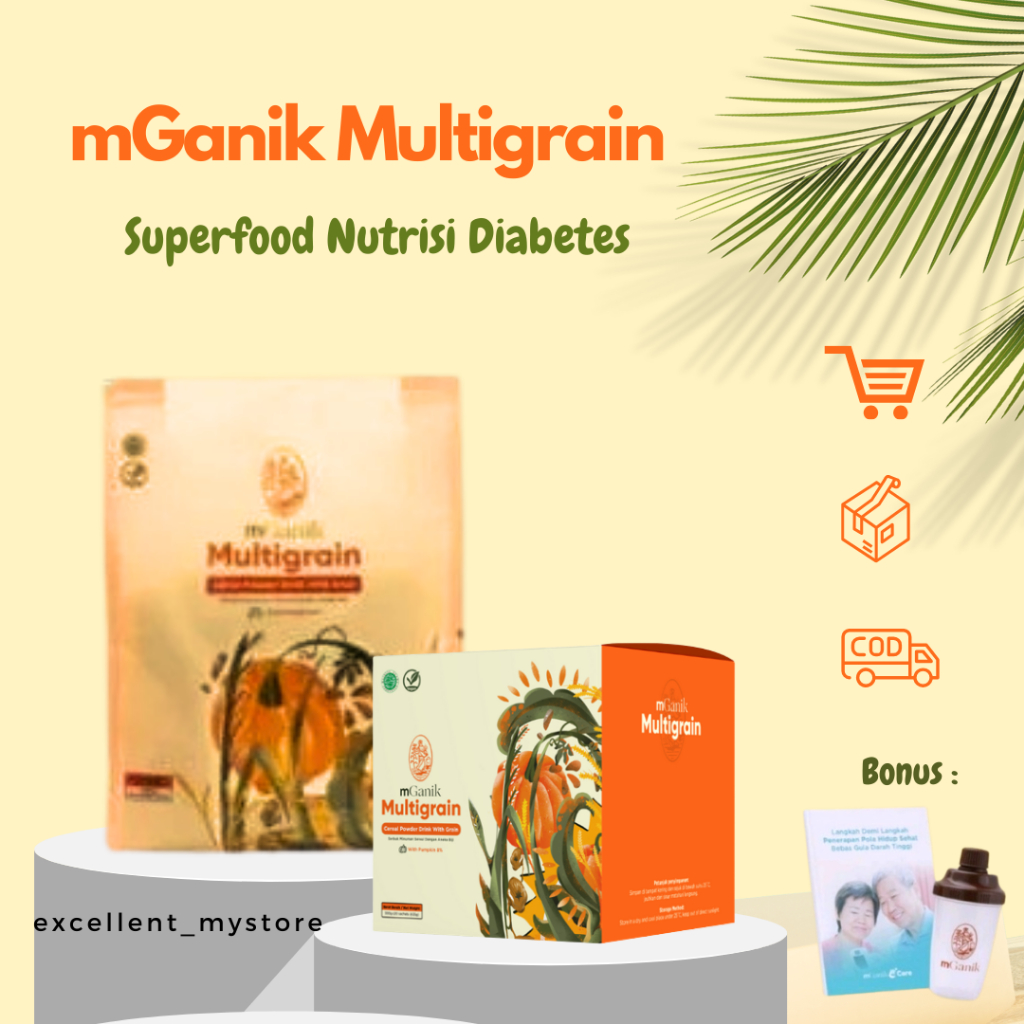 

MGanik Multigrain Box & Pouch Minuman Meal Replacement