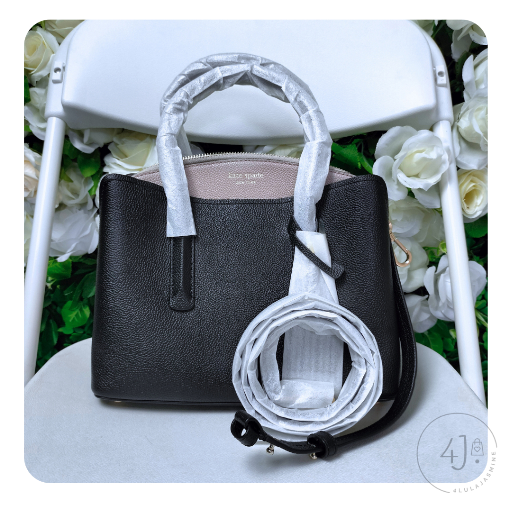 Tas Wanita Branded PXRUA161 Margaux Medium Satchel Black