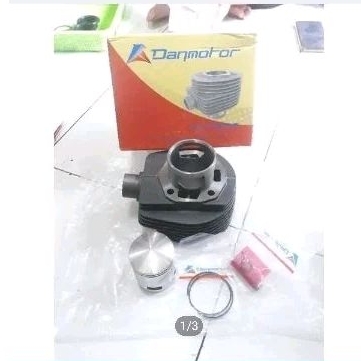 boring blok lubang silinder 5 racing set piston seher original danmotor untuk vespa pxe excel exclus