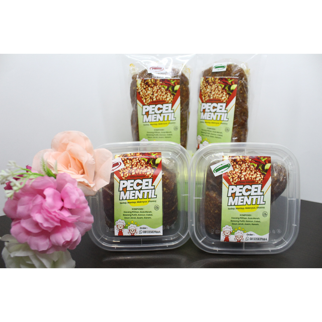 

Bumbu Pecel Mentil Khas Sidoarjo 400gr