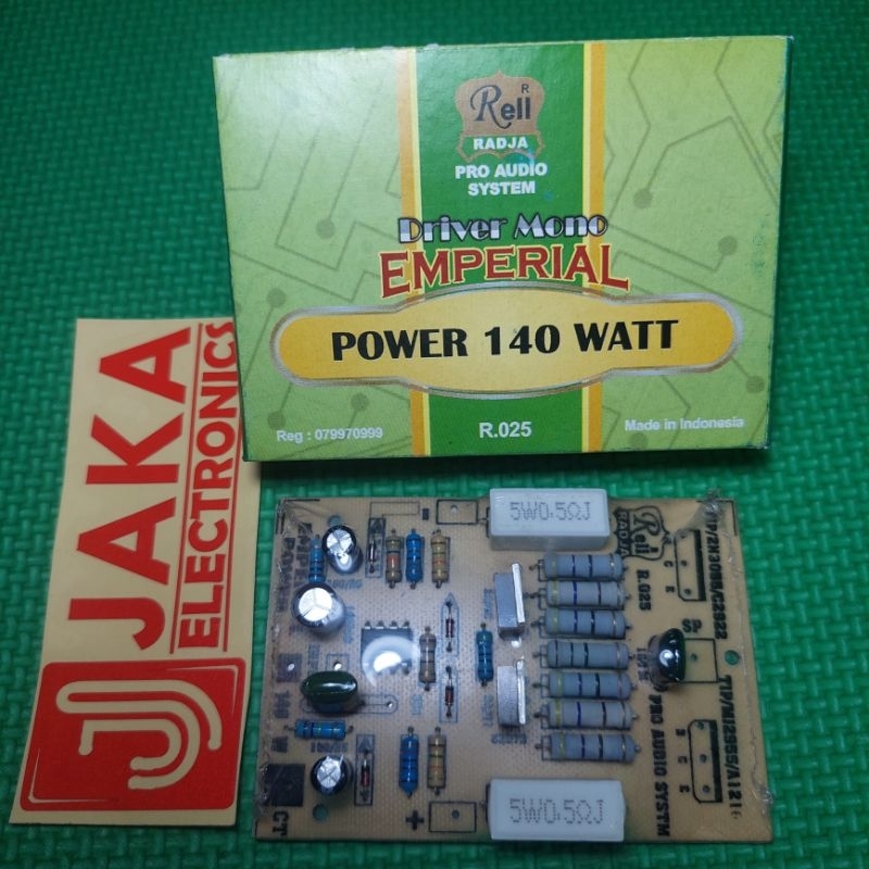 Kit Driver Power Mono Emperial 140 w watt RELL R025