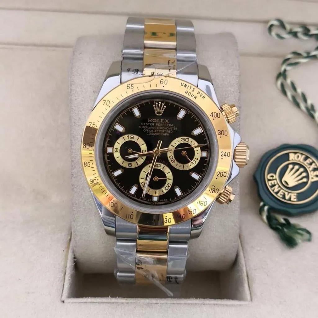 ROLEX DAYTONA JAM PRIA AUTOMATIC RANTAI STAINLESS