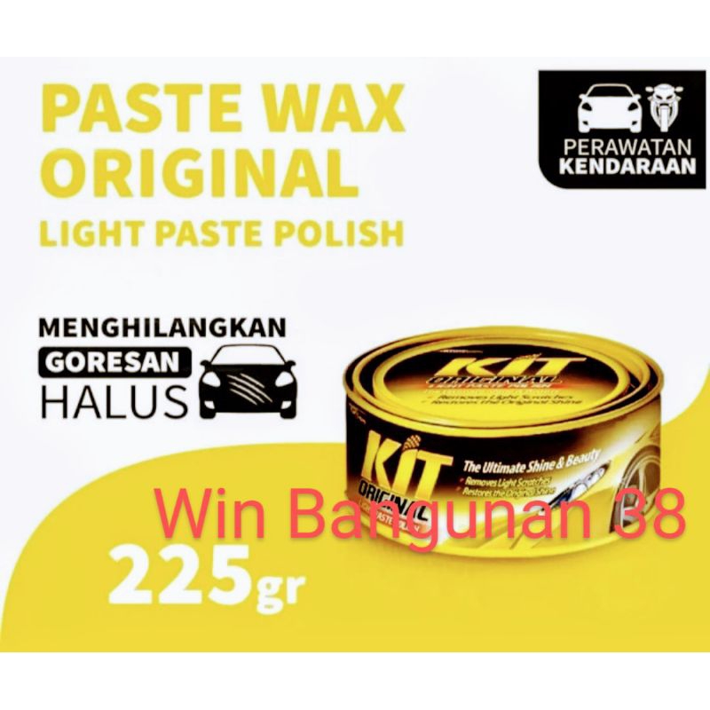 Kit Pasta Wax Original 225 gr/Kit Motor/Kit Compon Mobil