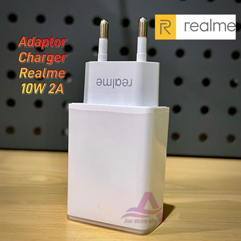 Adaptor /Kepala Charger Realme Flash Charge Realme 5/ 5i/ C2/ C3/ C11/ C12/ C15/ 2 pro Adapter 10W 2