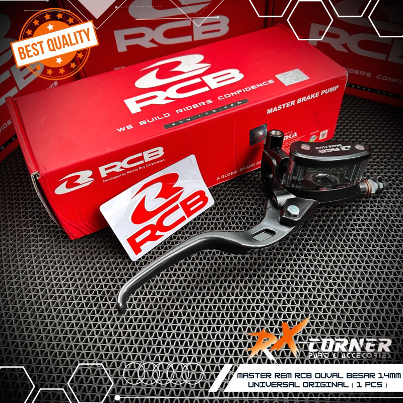 MASTER REM RCB RACINGBOY UNIVERSAL BENTUK OVAL RXKING